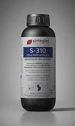 Cola para acrílico artesanato Cola para acrílico artesanato