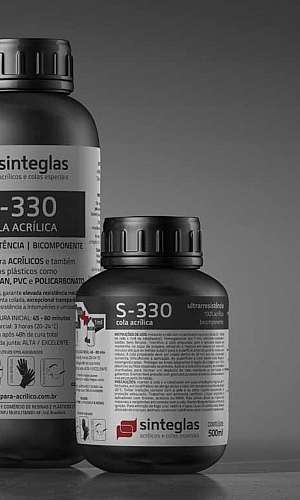 Cola para acrílico S330 Cola para acrílico S330