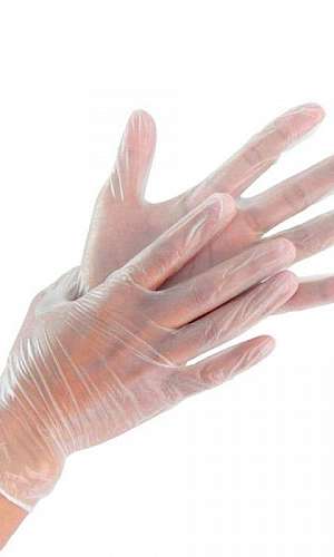 Luva de vinil Luva de vinil