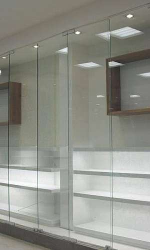 Vidro para vitrine Vidro para vitrine